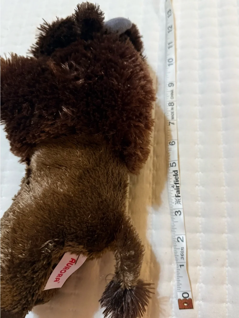 Aurora World Flopsie Bison Stuffed Animal.